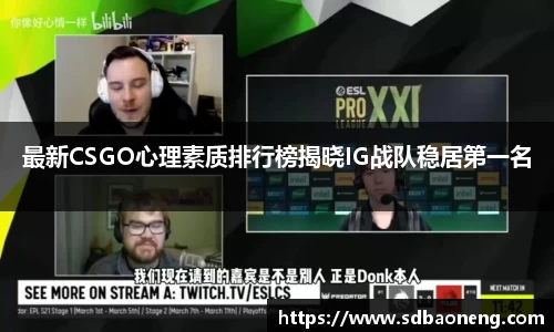 最新CSGO心理素质排行榜揭晓IG战队稳居第一名